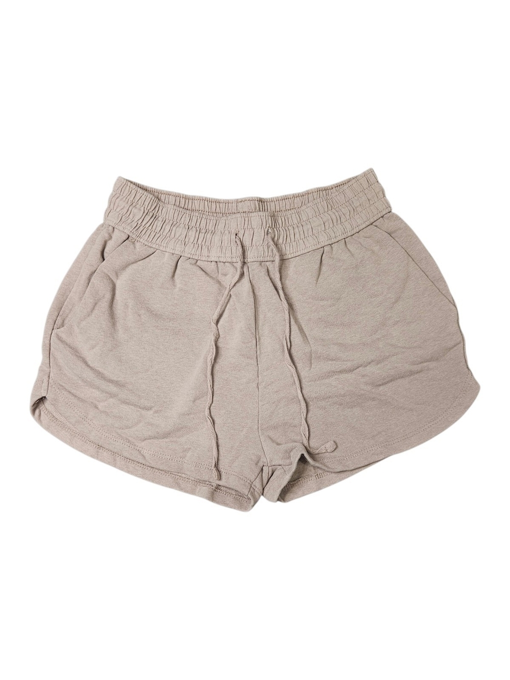 H&M Women's Elastic Waist Drawstring Lounge Shorts - Dusty Pink